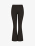 Jean uni taille standard coupe flare - Noir - 1