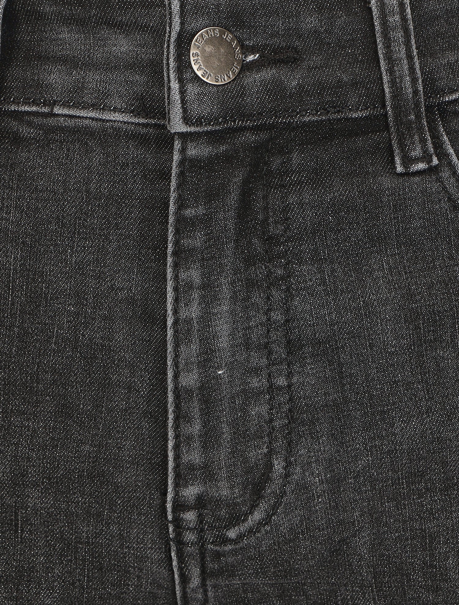 Jean mom taille haute - Anthracite - 6