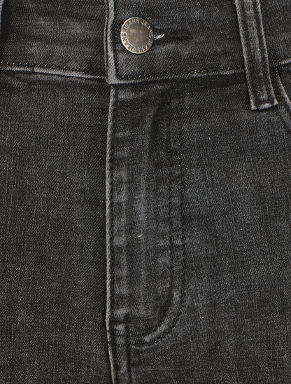 Jean mom taille haute - Anthracite - 6