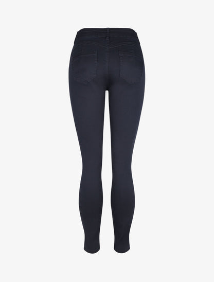 Jean skinny grande taille push up - Marine - 2