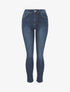 Jean slim push up taile standard - Bleu - 1