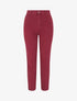 Jean uni taille haute - Bordeaux - 1