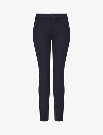 Pantalon stretch grande taille slim - Marine - 1