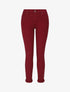 Jean slim taille standard à perles - Bordeaux - 1