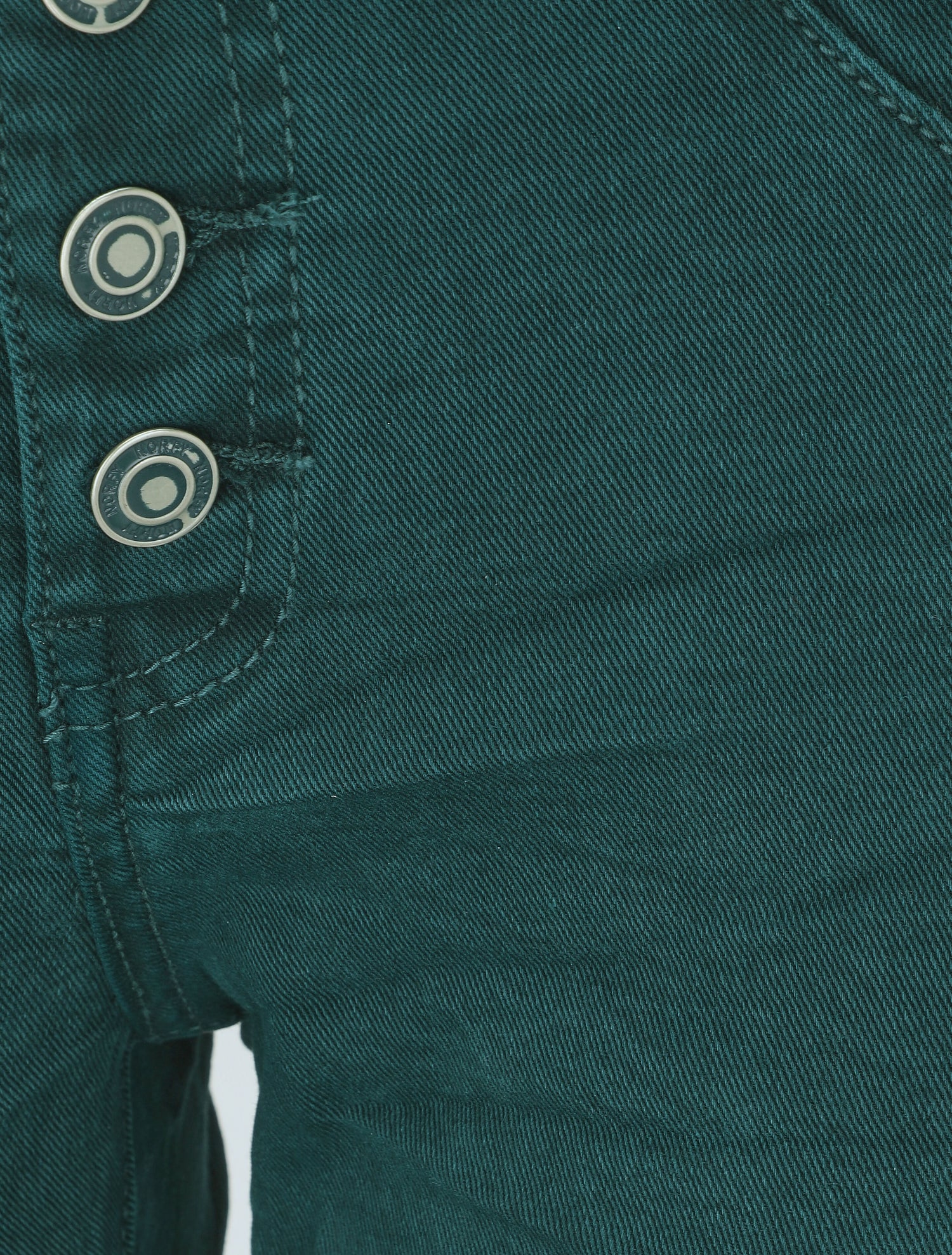Jean effet froissé coupe slim - Vert émeraude - 3