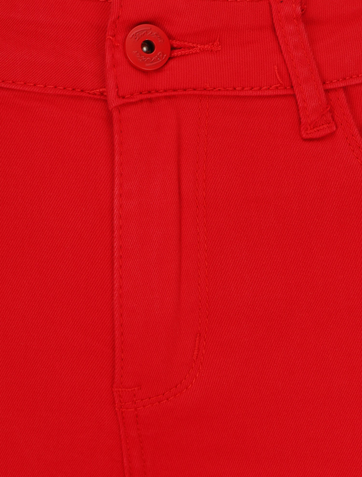 Jean uni push up coupe skinny - Rouge - 3