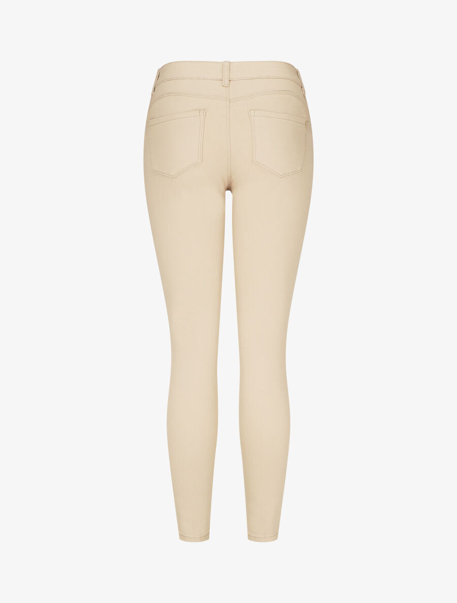 Jean uni push up coupe skinny - Beige - 2