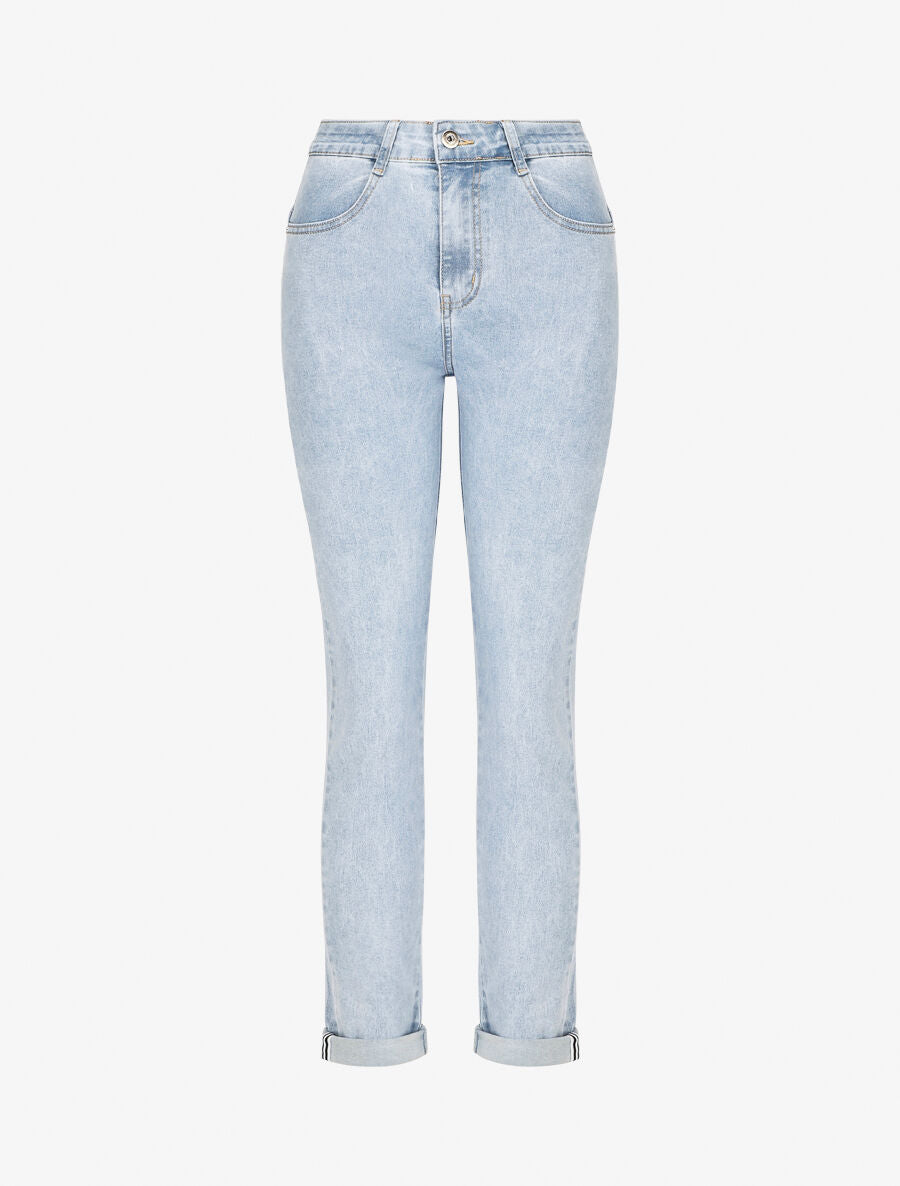 Jean classique push up coupe skinny - Bleu - 1