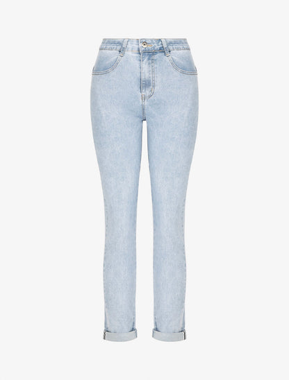 Jean classique push up coupe skinny - Bleu - 1