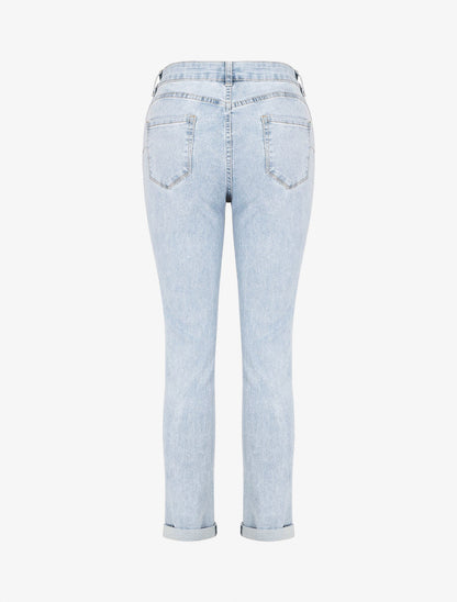 Jean classique push up coupe skinny - Bleu - 2
