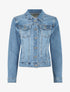 Veste droite en jean - Bleu - 4