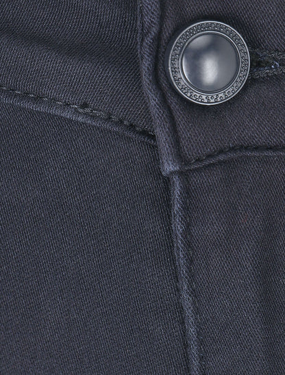 Jean uni coupe slim - Marine - 3