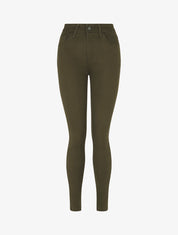 Jean uni coupe slim - Kaki - 1