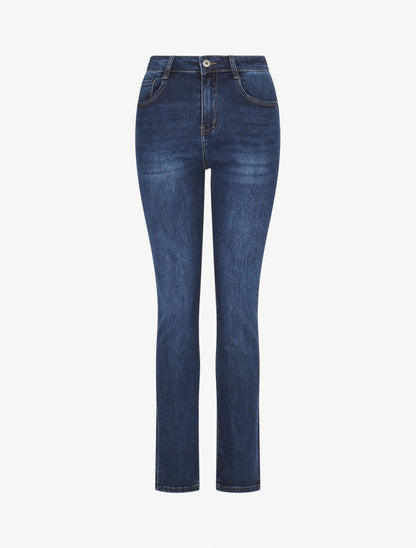 Jean push up coupe slim - Bleu - 1