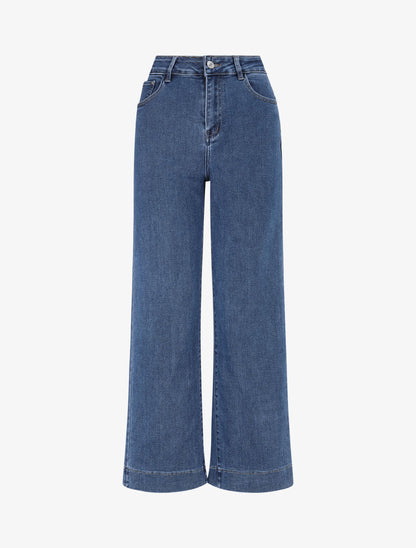 Jean wide leg basique - Denim - 4
