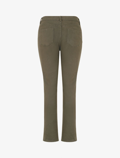 Jean push up coupe droite - Kaki - 2