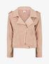 Veste en jean zippée - Rose - 1
