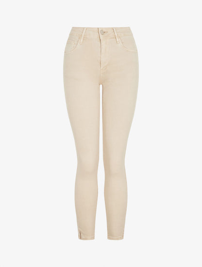 Jean uni standard coupe slim - Beige - 4