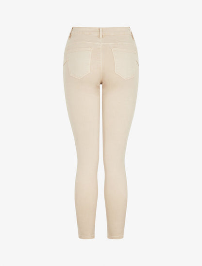 Jean uni standard coupe slim - Beige - 2