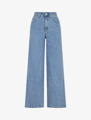 Jean ample coupe droite - Bleu - 4