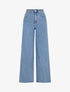 Jean ample coupe droite - Bleu - 4