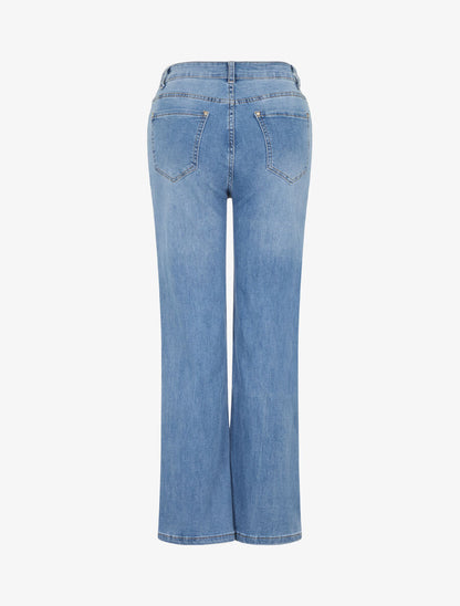 Jean ample taille standard - Bleu clair - 2