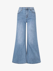 Jean ample coupe boyfriend - Bleu - 1