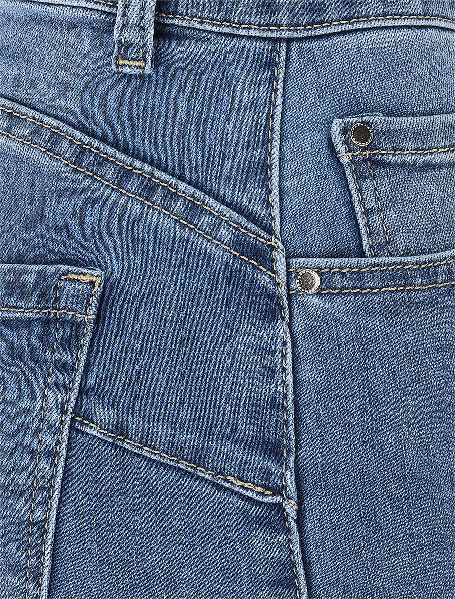 Jean push up coupe droite - Bleu - 3