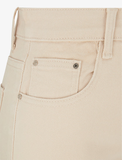 Jean droit uni - Beige - 3