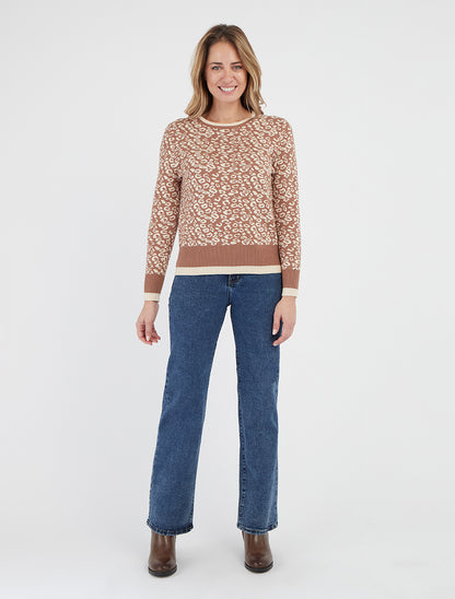 Hoch taillierte, ausgewaschene Jeans - Rohblau