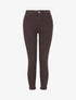 Jean skinny taille standard - Marron foncé - 1