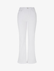 Jean standard coupe flare - Blanc - 1