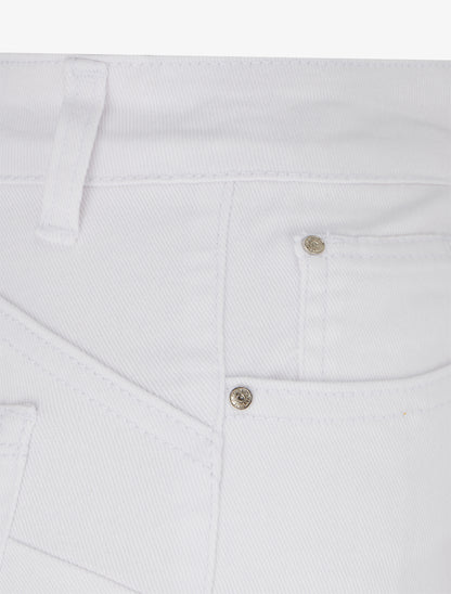 Jean standard coupe flare - Blanc - 3