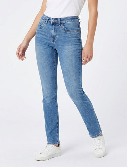 Jean klassische Slim-Fit-Schnitt - Blau