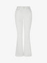 Jean flare push-up à taille haute - Blanc - 1