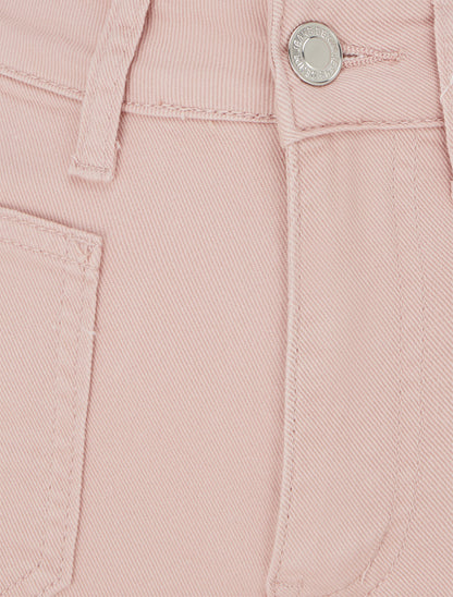 Jean coupe droite à 4 poches - Rose - 3