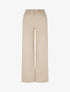 Jean wide leg taille haute - Beige - 1