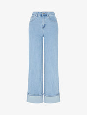 Jean hat vier Taschen - Blau