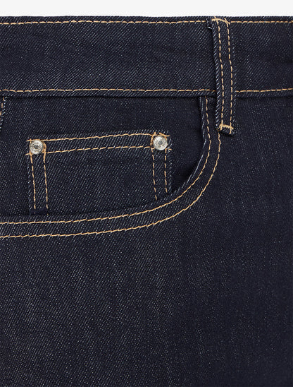 Jean ample grande taille - Bleu brut - 3