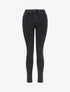Jean skinny stretch à taille haute - Gris anthracite - 1