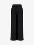 Jean uni coupe droite - Noir - 1