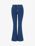 Jean classique coupe flare - Bleu denim - 1
