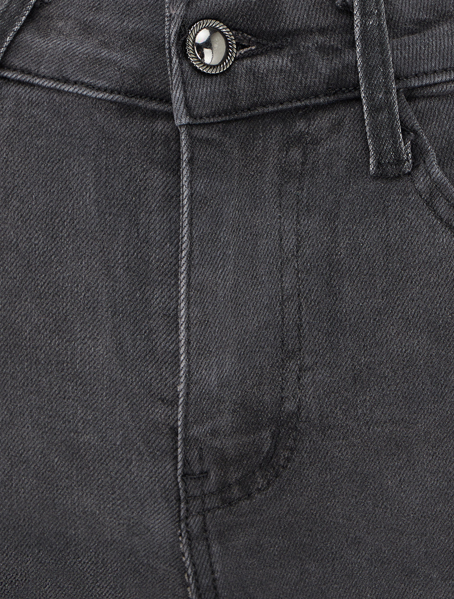 Jean basique wide leg - Gris anthracite - 3