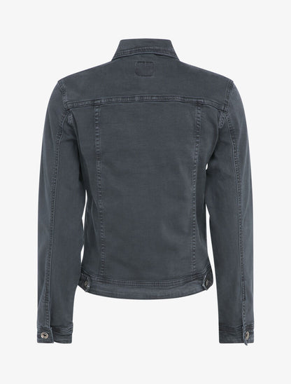 Veste en jean stretch - Gris - 2