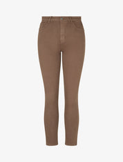 Jean à motifs sequins aux poches coupe skinny - Camel - 1
