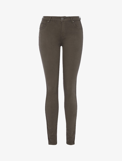 Jean basique coupe droite - Marron - 1