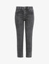 Mom jean 7/8 délavé - Anthracite - 3