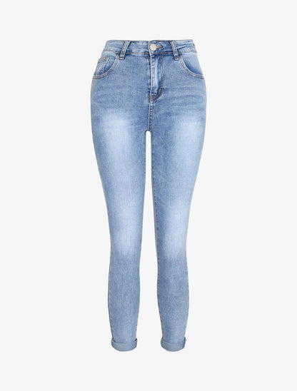 Jean push up retroussable - Bleu - 3