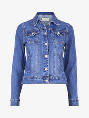 Veste en jean basique - Bleu denim - 3
