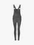 Salopette en jean skinny - Gris - 4